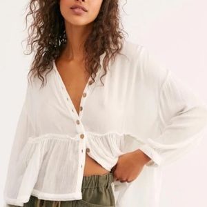 Free People A True Beauty Blouse